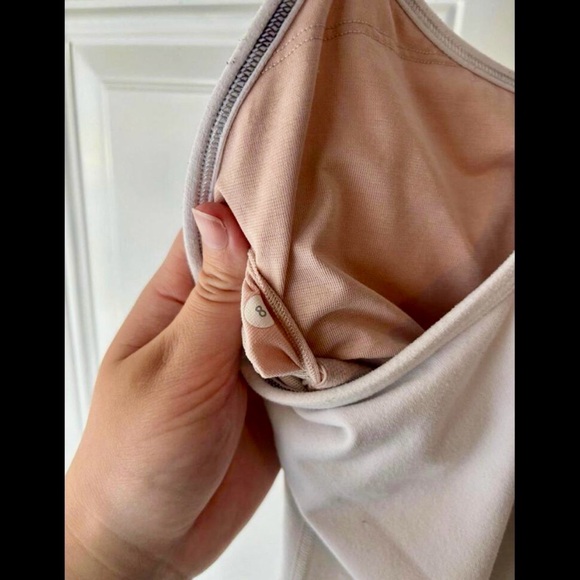 Lululemon power Y tank size 10 white - Picture 4 of 5